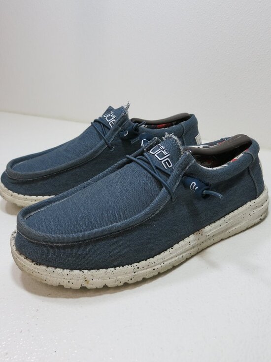 Hey Dude Wayne Cloth Casual Comfort Men’s Footwear Oxfords Men\'s Shoes Size 9 main image 5